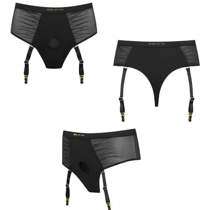 Strap-On-Me - Idylle - Strap-On Harnas - Zwart-Erotiekvoordeel.nl