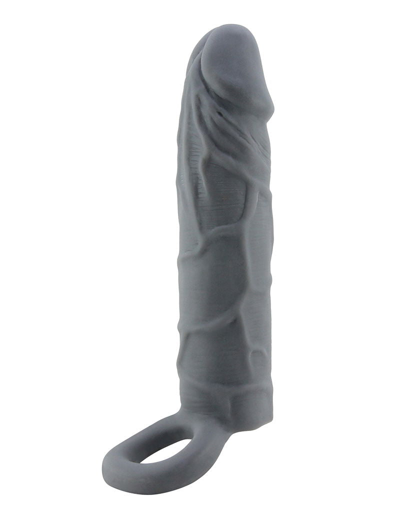 Pretty Love - Laige - Realistische Penis Sleeve - Donkergrijs-Erotiekvoordeel.nl