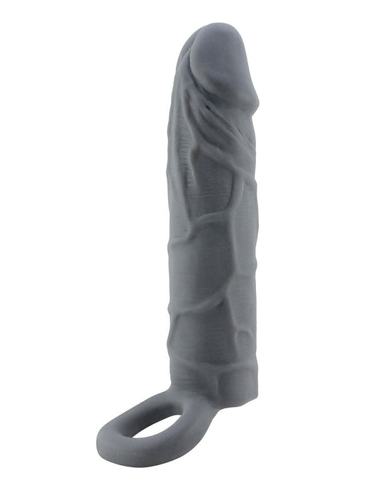 Pretty Love - Laige - Realistische Penis Sleeve - Donkergrijs-Erotiekvoordeel.nl