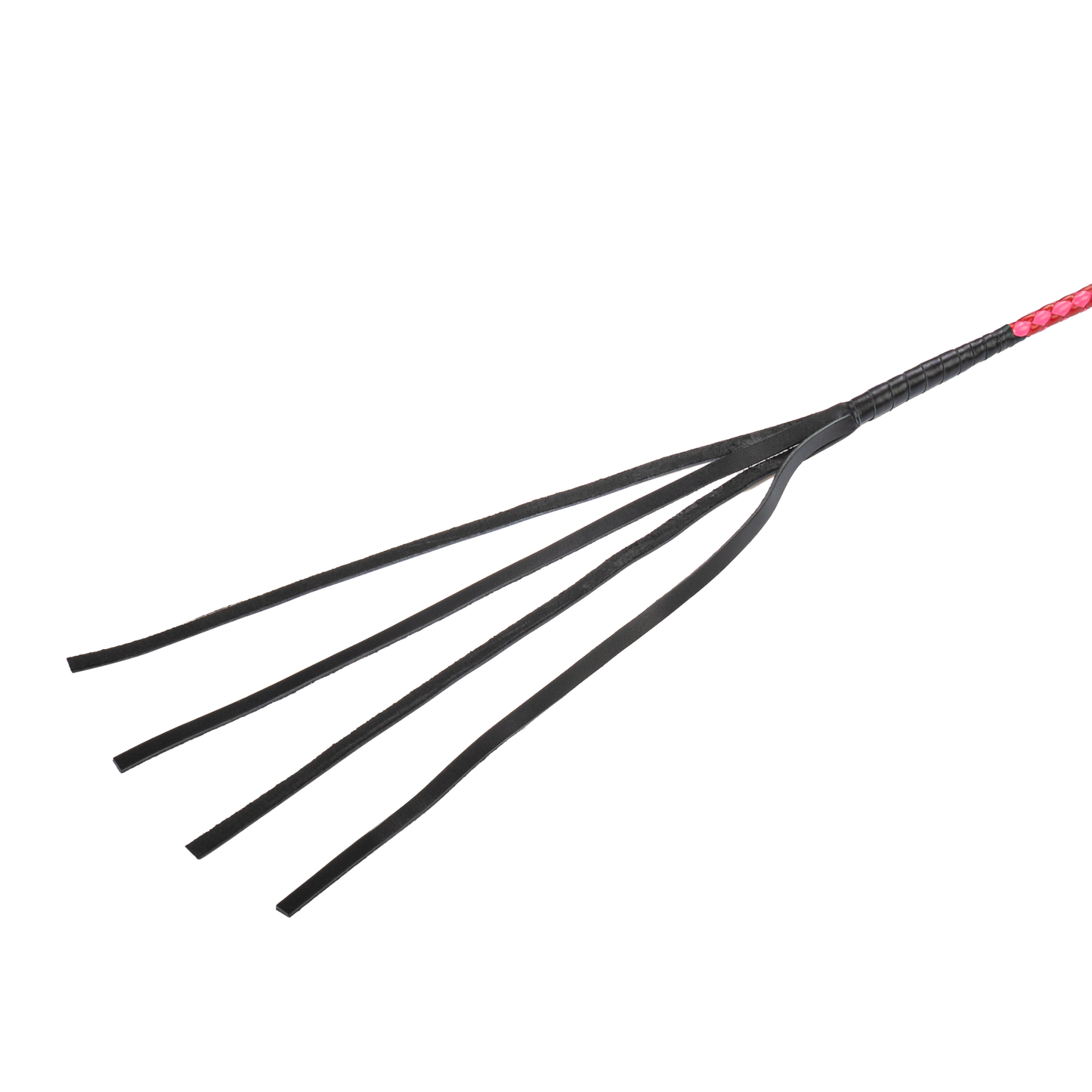 RISE - Japanse Bull Whip - 90 cm - Roze/Rood-Erotiekvoordeel.nl