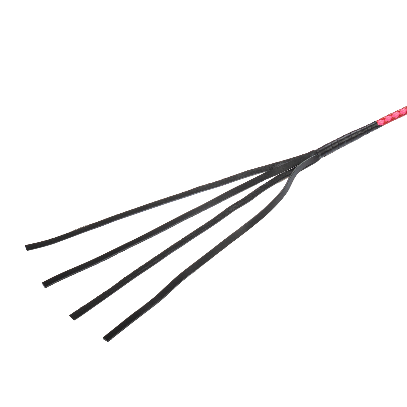 RISE - Japanse Bull Whip - 90 cm - Roze/Rood-Erotiekvoordeel.nl