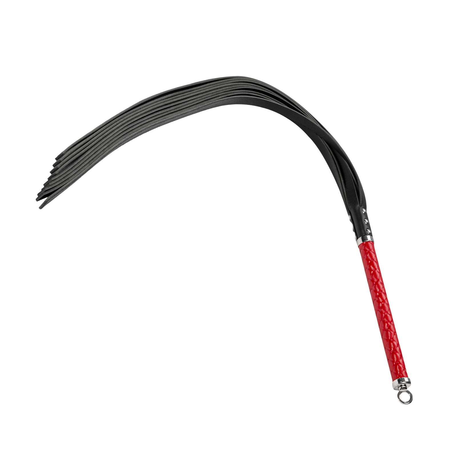 RISE - Lange Flogger met Harde Strengen – Rood-Rimbastore.com