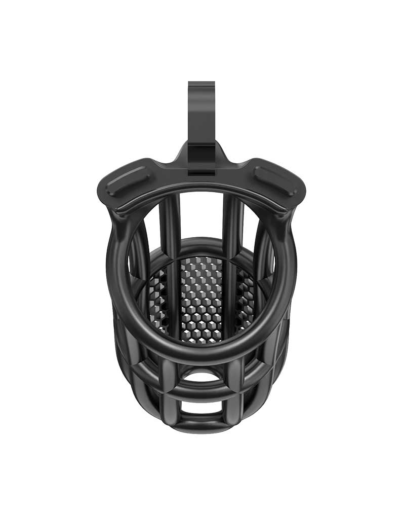 Rimba P-Cage - P-Cage PC06 - Kuisheidskooi - Peniskooi - Maat M - Zwart-Erotiekvoordeel.nl
