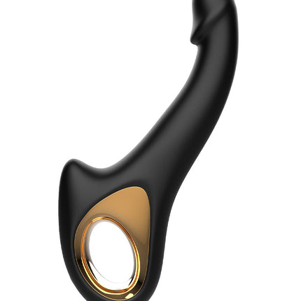 Rimba - Sensual nights SN07 - G-Spot Vibrator met Bewegende Kop - Zwart-Erotiekvoordeel.nl