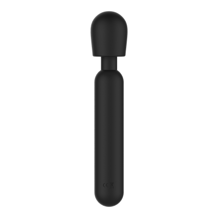 Rimba - Sensual Nights SN10 - Medium Wand Vibrator - Massager - Zwart-Erotiekvoordeel.nl