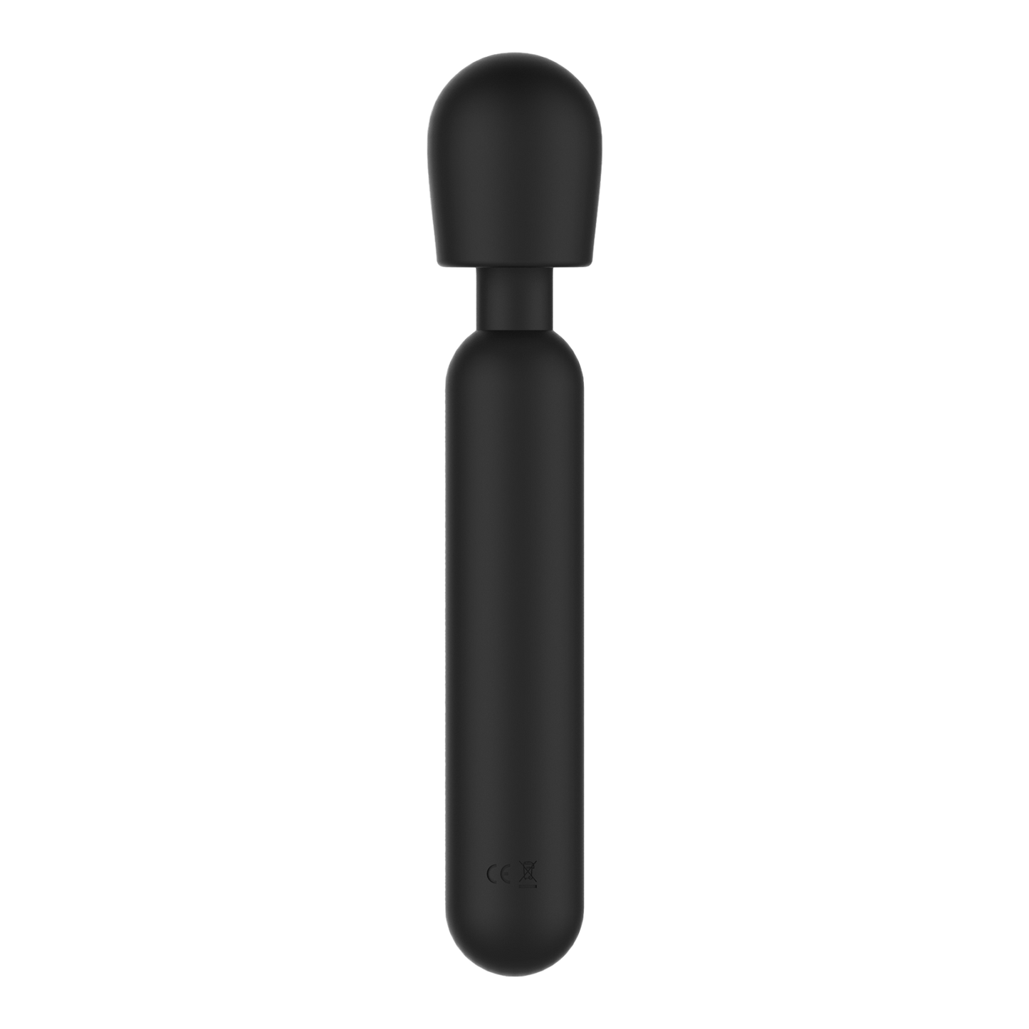 Rimba - Sensual Nights SN10 - Medium Wand Vibrator - Massager - Zwart-Erotiekvoordeel.nl