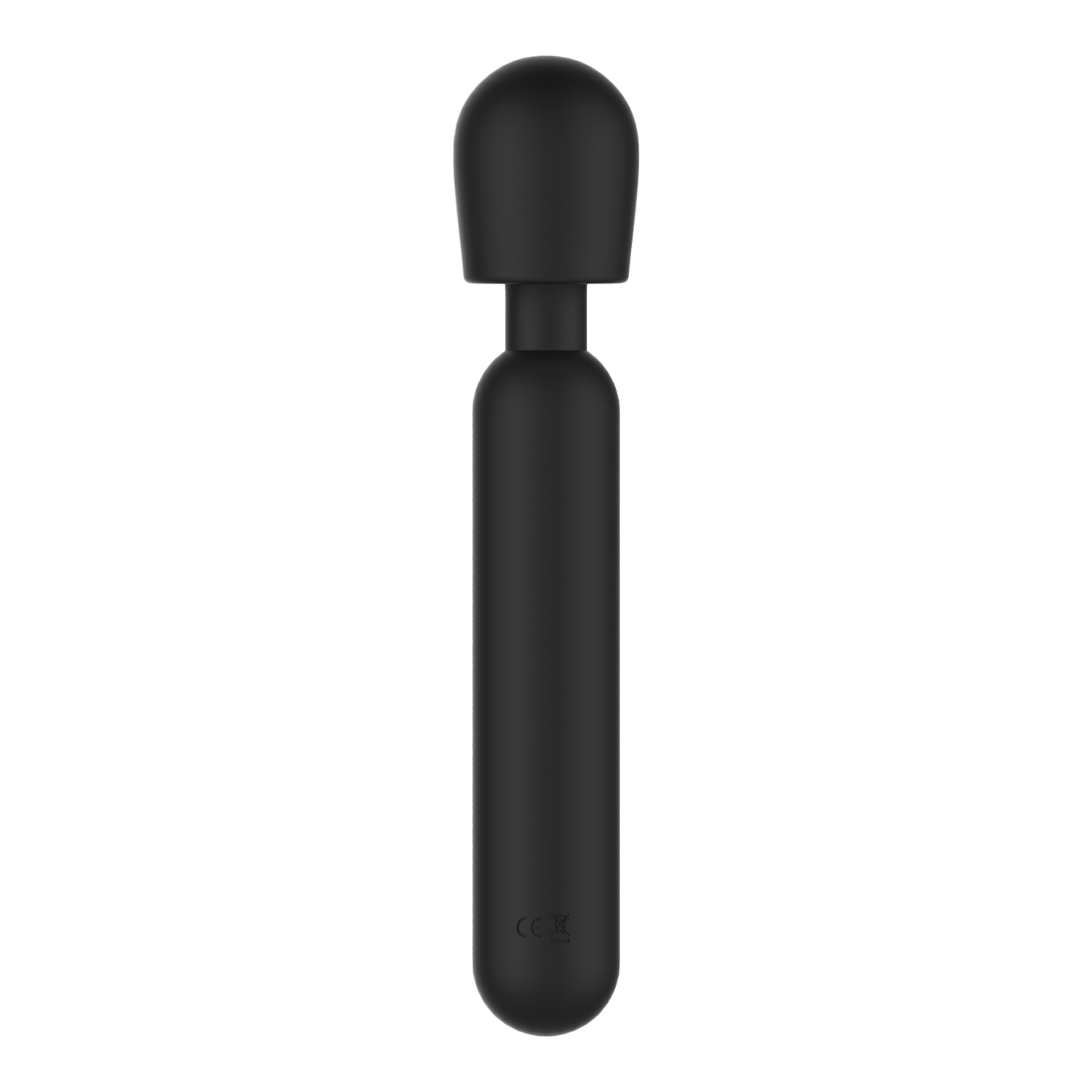 Rimba - Sensual Nights SN10 - Medium Wand Vibrator - Massager - Zwart-Erotiekvoordeel.nl
