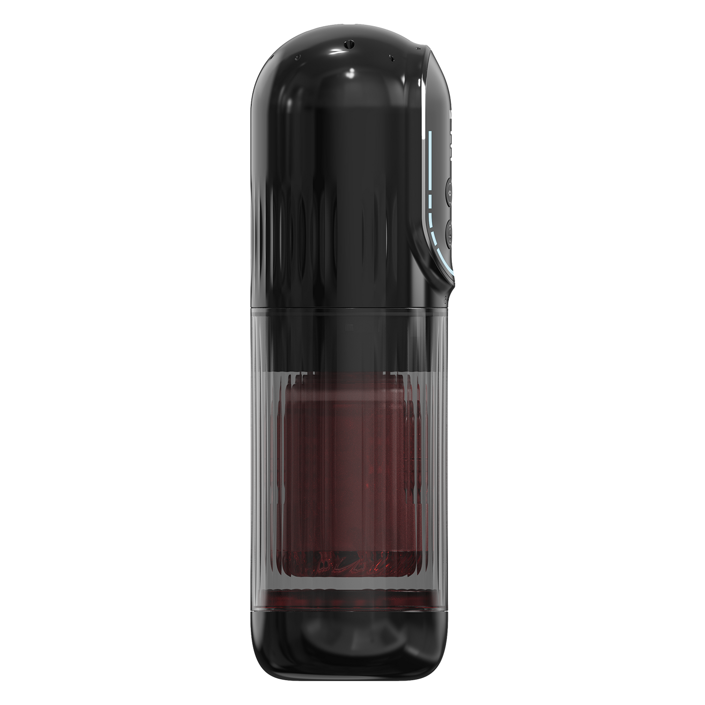 Rimba Toys - Orgastobator 07 - Masturbator - Rood/Transparant-Erotiekvoordeel.nl