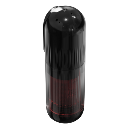 Rimba Toys - Orgastobator 07 - Masturbator - Rood/Transparant-Erotiekvoordeel.nl