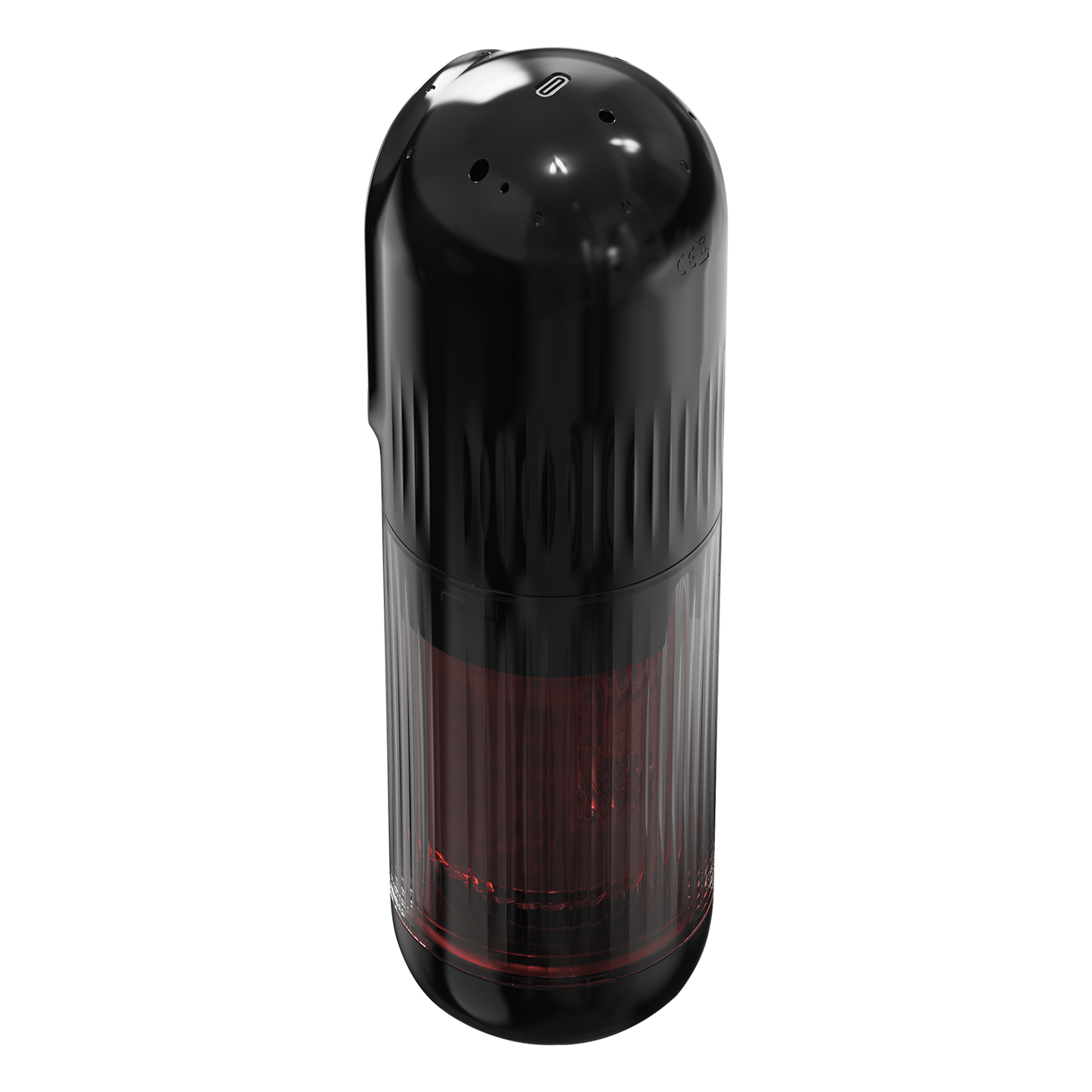 Rimba Toys - Orgastobator 07 - Masturbator - Rood/Transparant-Erotiekvoordeel.nl