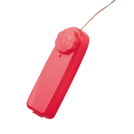 Puf de Dildo Inflable - con Ding Dong y control remoto - Rosa
