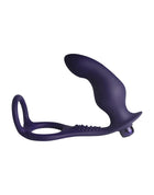 Rocks-Off - Nova Zenturian - Prostaatplug met penis- en testikelringen - Blauw