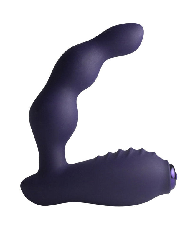 Rocks-Off - Nova Dominion - Gebogen prostaat- en perineumstimulator - Blauw