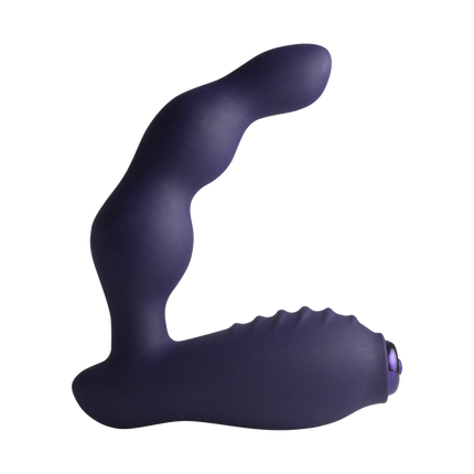 Rocks-Off - Nova Dominion - Gebogen prostaat- en perineumstimulator - Blauw