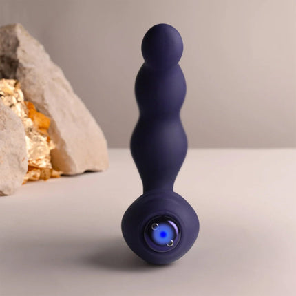Rocks-Off - Nova Dominion - Gebogen prostaat- en perineumstimulator - Blauw