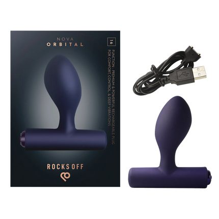 Rocks-Off - Nova Orbital - Prostaatvibrator - Blauw