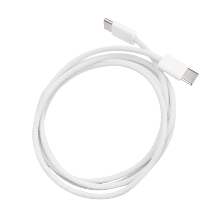 Rimba - Oplaadkabel - USB-C naar USB-C - Wit