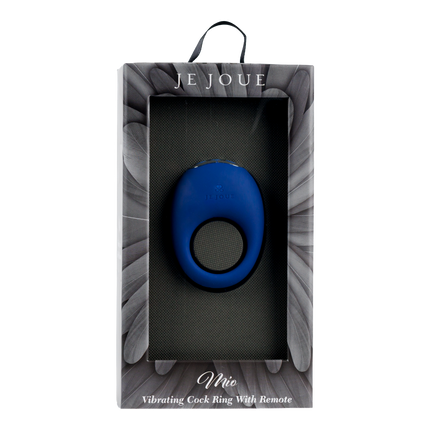 Je Joue - Mio - Vibrerende Cockring met Afstandsbediening - Blauw-Erotiekvoordeel.nl