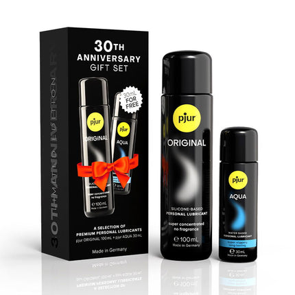 Pjur 30th Anniversary Cadeauset – Original 100 ml & Aqua 30 ml-Rimbastore.com
