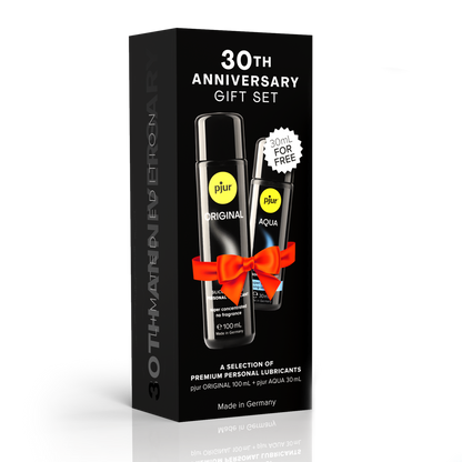 Pjur 30th Anniversary Cadeauset – Original 100 ml & Aqua 30 ml-Rimbastore.com