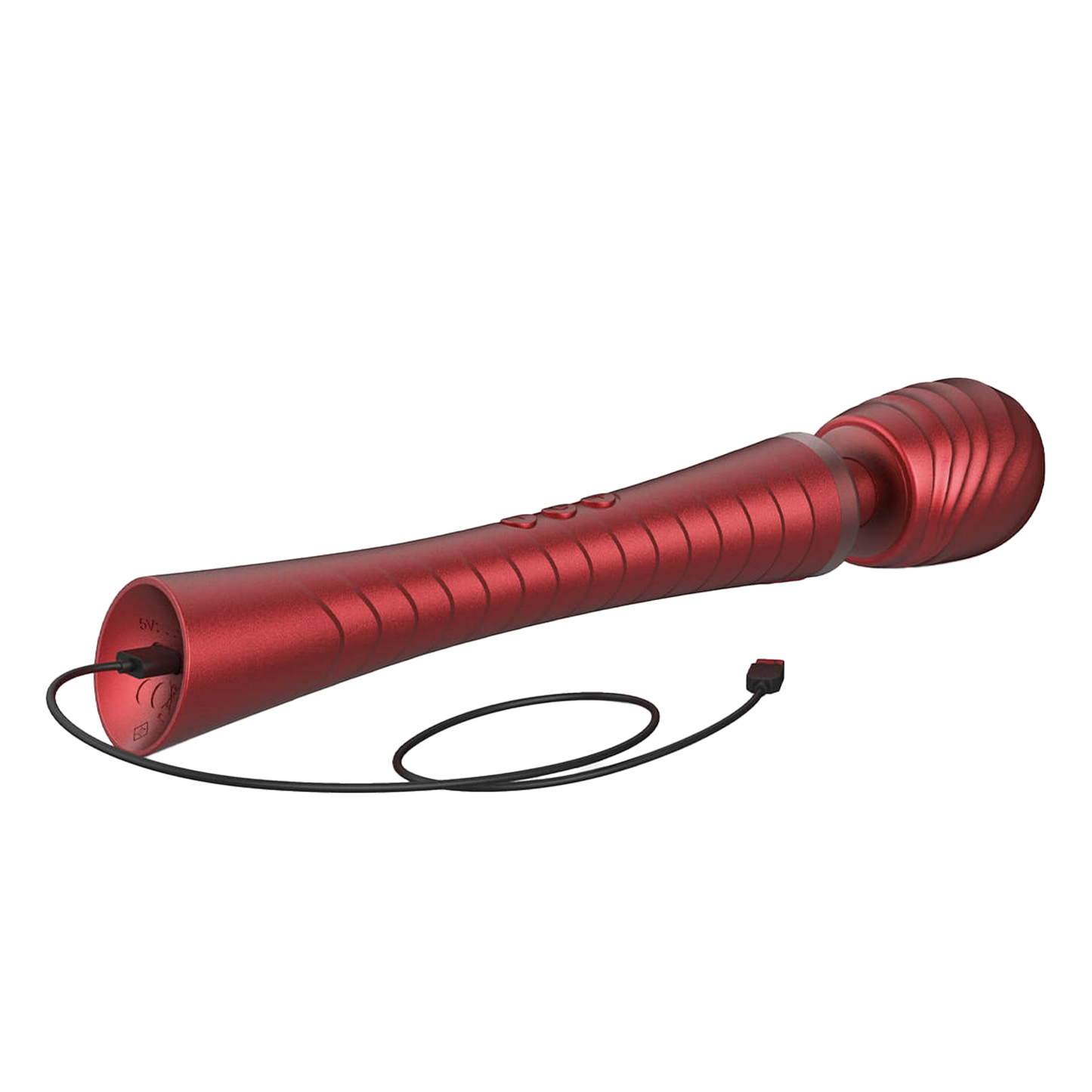 ManWan - Man.Wand Edgy - Wand Vibrator voor Haar & Hem - Red Velvet-Rimbastore.com