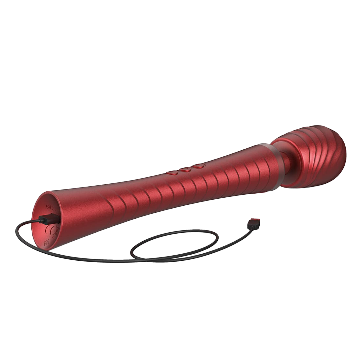 ManWan - Man.Wand Edgy - Wand Vibrator voor Haar & Hem - Red Velvet-Rimbastore.com
