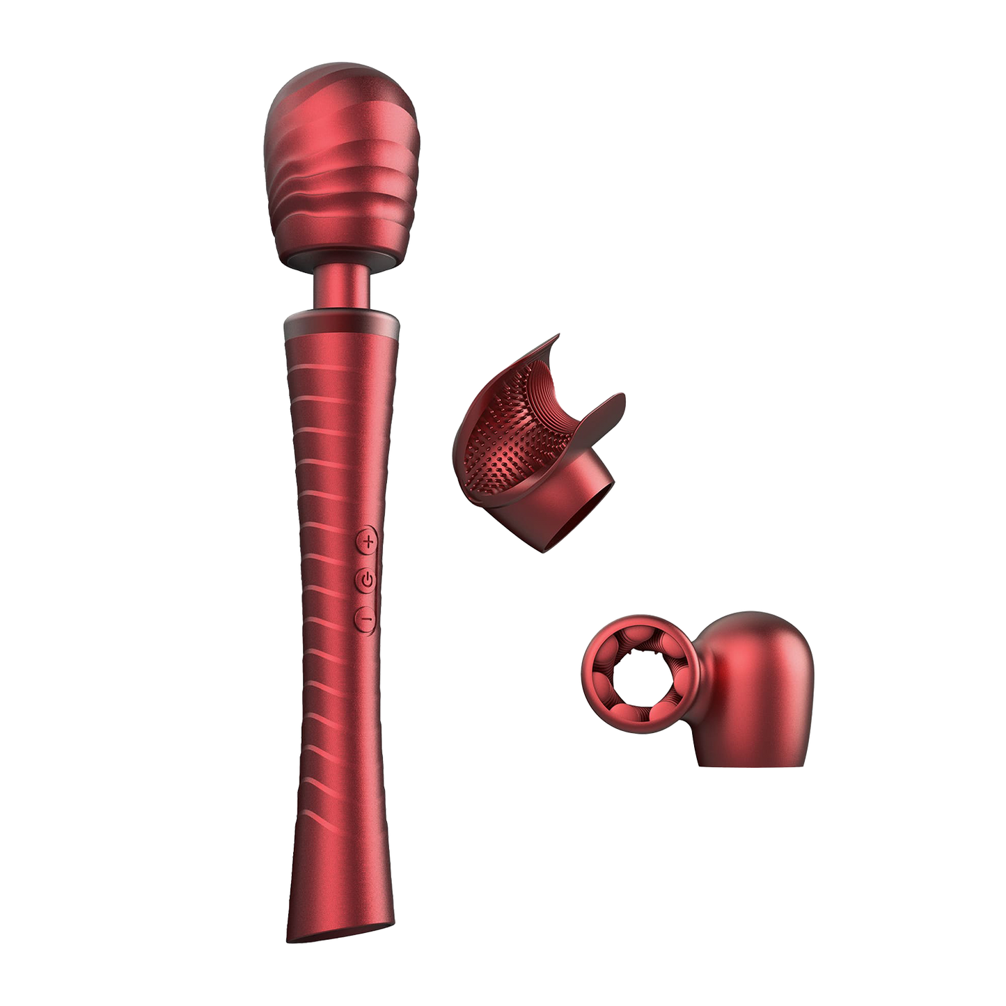 ManWan - Man.Wand Edgy - Wand Vibrator voor Haar & Hem - Red Velvet-Rimbastore.com
