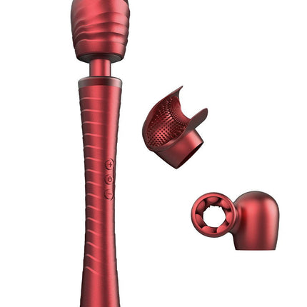 ManWan - Man.Wand Edgy - Wand Vibrator voor Haar & Hem - Red Velvet-Rimbastore.com
