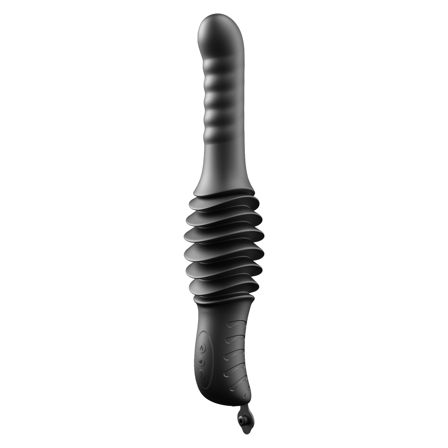 Dorcel - Deep Orgasm - Stotende Vibrator - Verwarmend - Met Zuignap - Zwart-Rimbastore.com