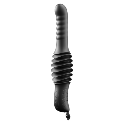 Dorcel - Deep Orgasm - Stotende Vibrator - Verwarmend - Met Zuignap - Zwart-Rimbastore.com
