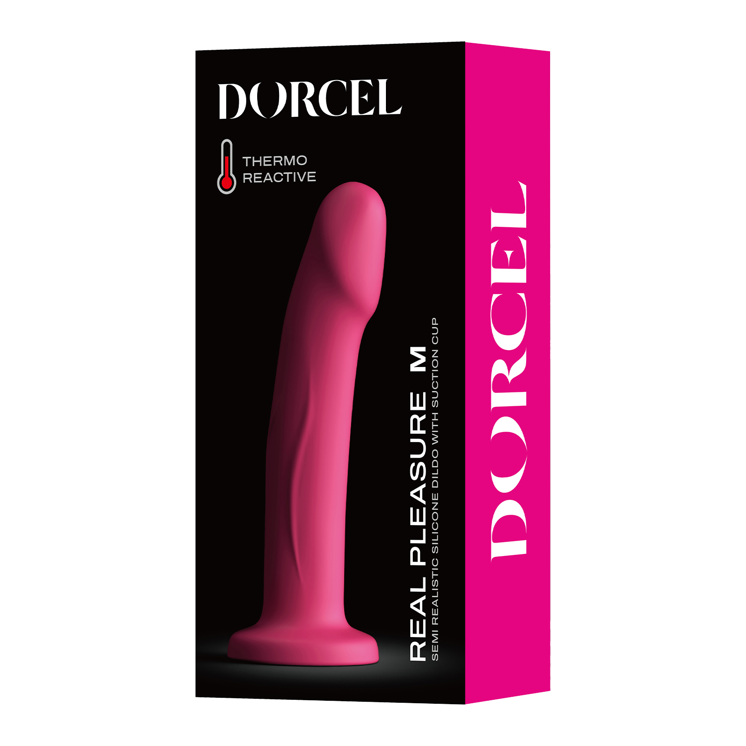Dorcel - Real Pleasure - Stijlvolle Siliconen Dildo - Roze-Erotiekvoordeel.nl
