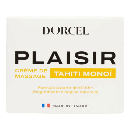 Dorcel - Plaisir - Tahiti Monoï (Gardenia) - Massagecrème - 150 ml-Rimbastore.com