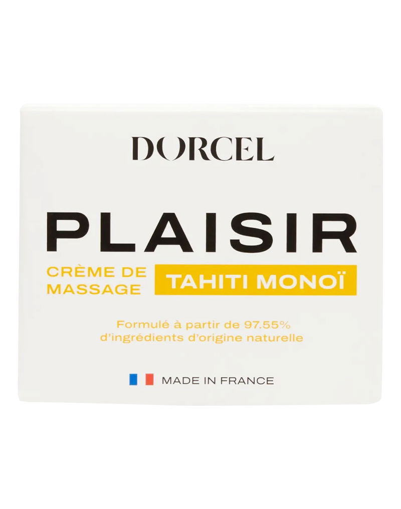 Dorcel - Plaisir - Tahiti Monoï (Gardenia) - Massagecrème - 150 ml-Rimbastore.com