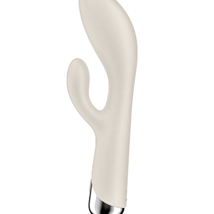 Satisfyer - Spinning Rabbit 1 - Rotating and Vibrating Rabbit Vibrator - Tarzan Vibrator - Beige