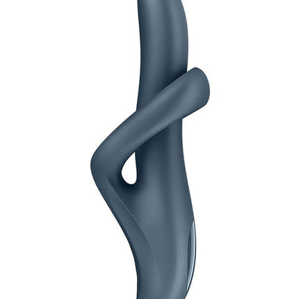 Satisfyer - Heat Flex 4 - Heating Rabbit Vibrator - Gray