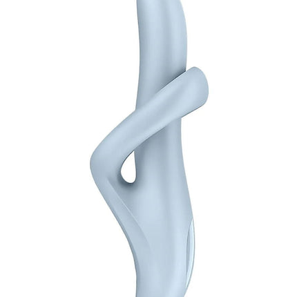 Satisfyer - Heat Flex 4 - Heating Rabbit Vibrator - Light Blue