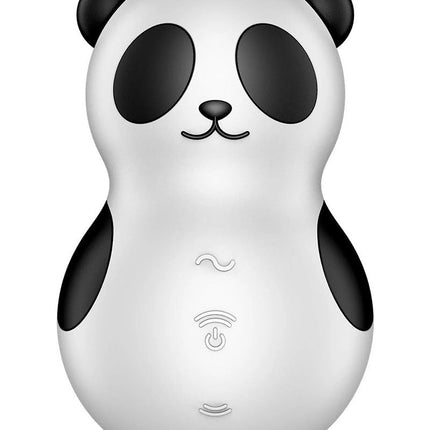 Satisfyer - Pocket Panda - Double Air Pulse Vibrator - Black/White