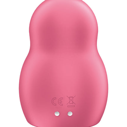 Satisfyer - Pro To Go 1 - Luchtdruk Vibrator met Vibraties - Roze-Erotiekvoordeel.nl