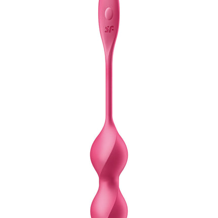 Satisfyer - Love Birds 2 - Vibrerende Vaginale Balletjes - Met App Control - Roze-Erotiekvoordeel.nl