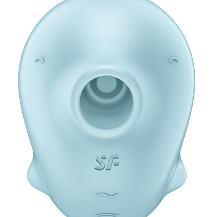 Satisfyer - Sassy Seal - Luchtdruk Vibrator - Lichtblauw-Erotiekvoordeel.nl