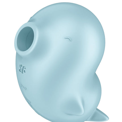 Satisfyer - Sassy Seal - Luchtdruk Vibrator - Lichtblauw-Erotiekvoordeel.nl