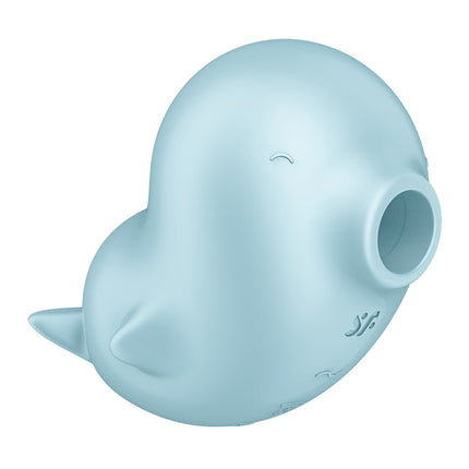 Satisfyer - Sassy Seal - Luchtdruk Vibrator - Lichtblauw-Erotiekvoordeel.nl