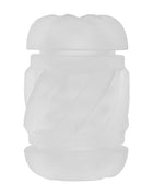 Leten - Funda para masturbador SM500 Super Thrusting con soporte para teléfono - Transparente