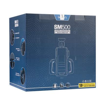Leten - SM 500 - Super Thrusting Masturbator met telefoonhouder-Erotiekvoordeel.nl