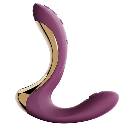 Zalo - Talis - G-Spot Pulsewave Vibrator met Zuigfunctie en Verwarmfunctie - Amethyst Paars-Erotiekvoordeel.nl