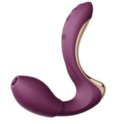 Zalo - Talis - G-Spot Pulsewave Vibrator met Zuigfunctie en Verwarmfunctie - Amethyst Paars-Erotiekvoordeel.nl
