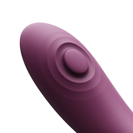 Zalo - Talis - G-Spot Pulsewave Vibrator met Zuigfunctie en Verwarmfunctie - Amethyst Paars-Erotiekvoordeel.nl