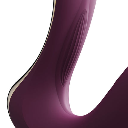 Zalo - Talis - G-Spot Pulsewave Vibrator met Zuigfunctie en Verwarmfunctie - Amethyst Paars-Erotiekvoordeel.nl