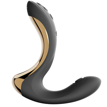 Zalo - Talis - G-Spot Pulsewave Vibrator met Zuigfunctie en Verwarmfunctie - Zwart-Erotiekvoordeel.nl