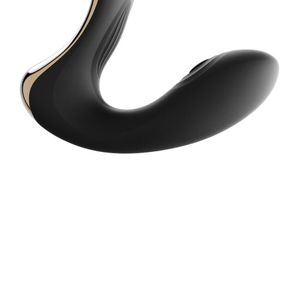 Zalo - Talis - G-Spot Pulsewave Vibrator met Zuigfunctie en Verwarmfunctie - Zwart-Erotiekvoordeel.nl